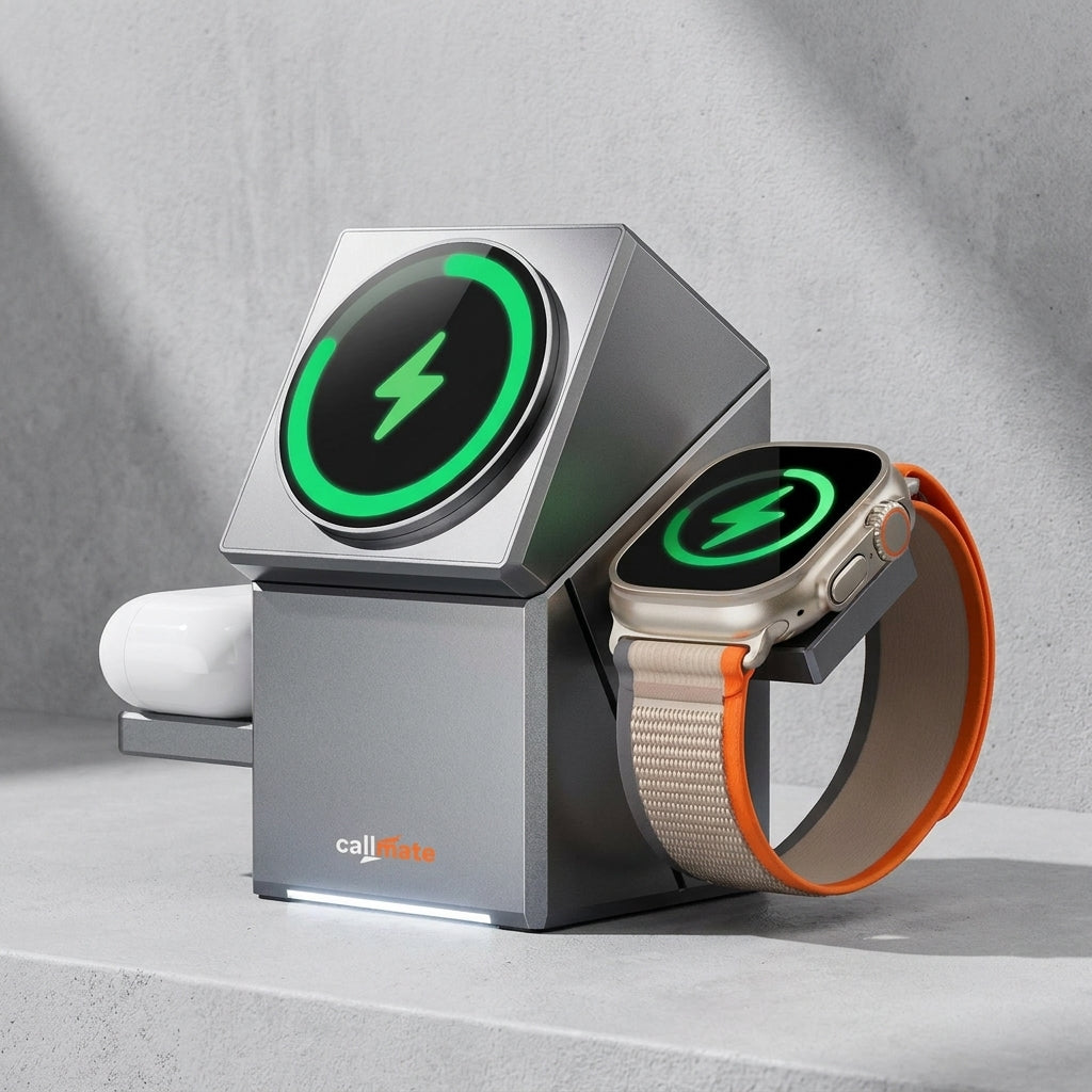 FastVolt™ - 3 In 1 Magnetic Wireless Charger