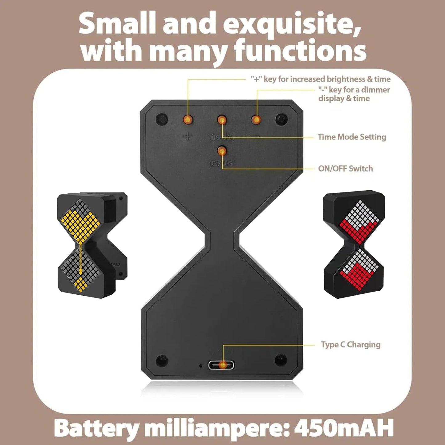 FastVolt™ - Gravity Pixel Hourglass