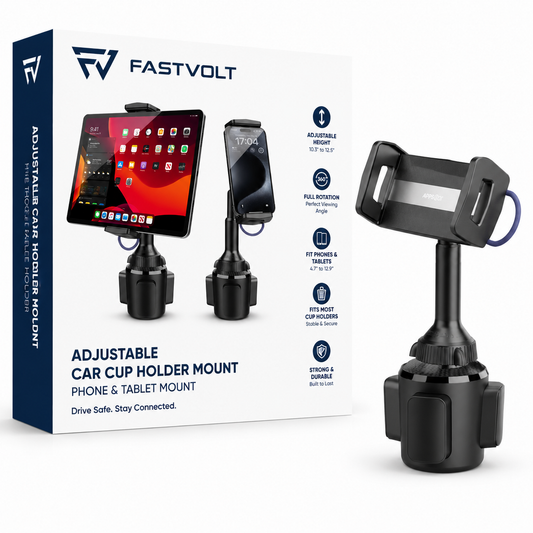 FastVolt™ Universal Car Dashboard Phone &  Holder