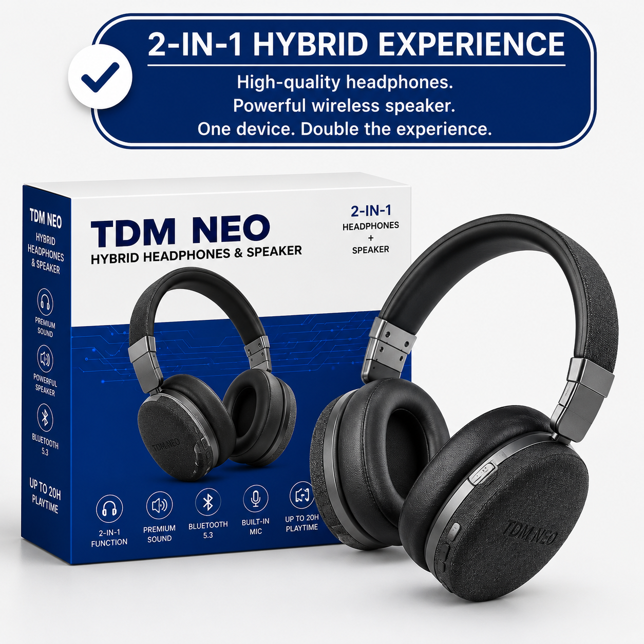 TDM Hybrid Headphone & Speaker