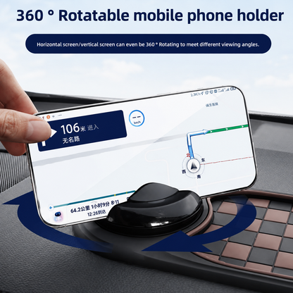 FastVolt™ Car Dashboard Non-Slip Pad with Retractable Phone Stand