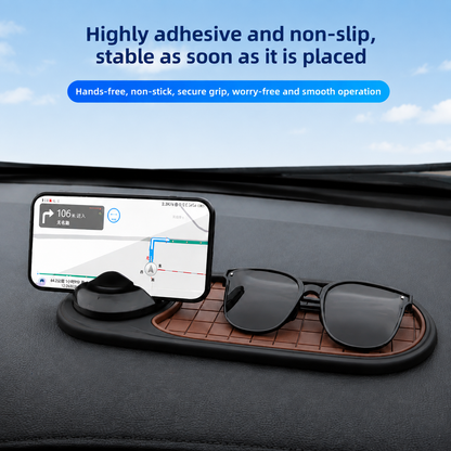 FastVolt™ Car Dashboard Non-Slip Pad with Retractable Phone Stand
