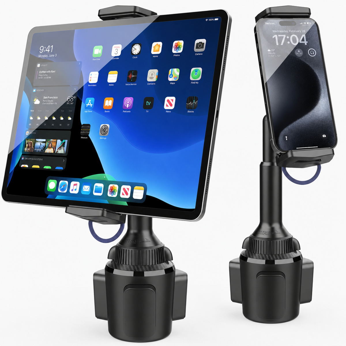 FastVolt™ Universal Car Dashboard Phone &  Holder