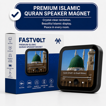 FastVolt™ Premium Islamic Quran Speaker Magnet
