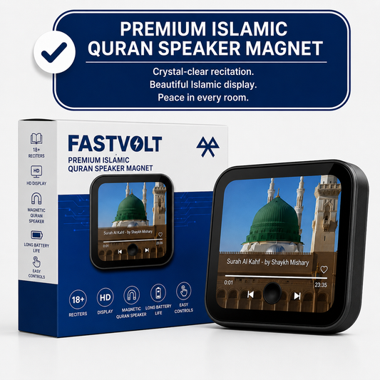 FastVolt™ Premium Islamic Quran Speaker Magnet