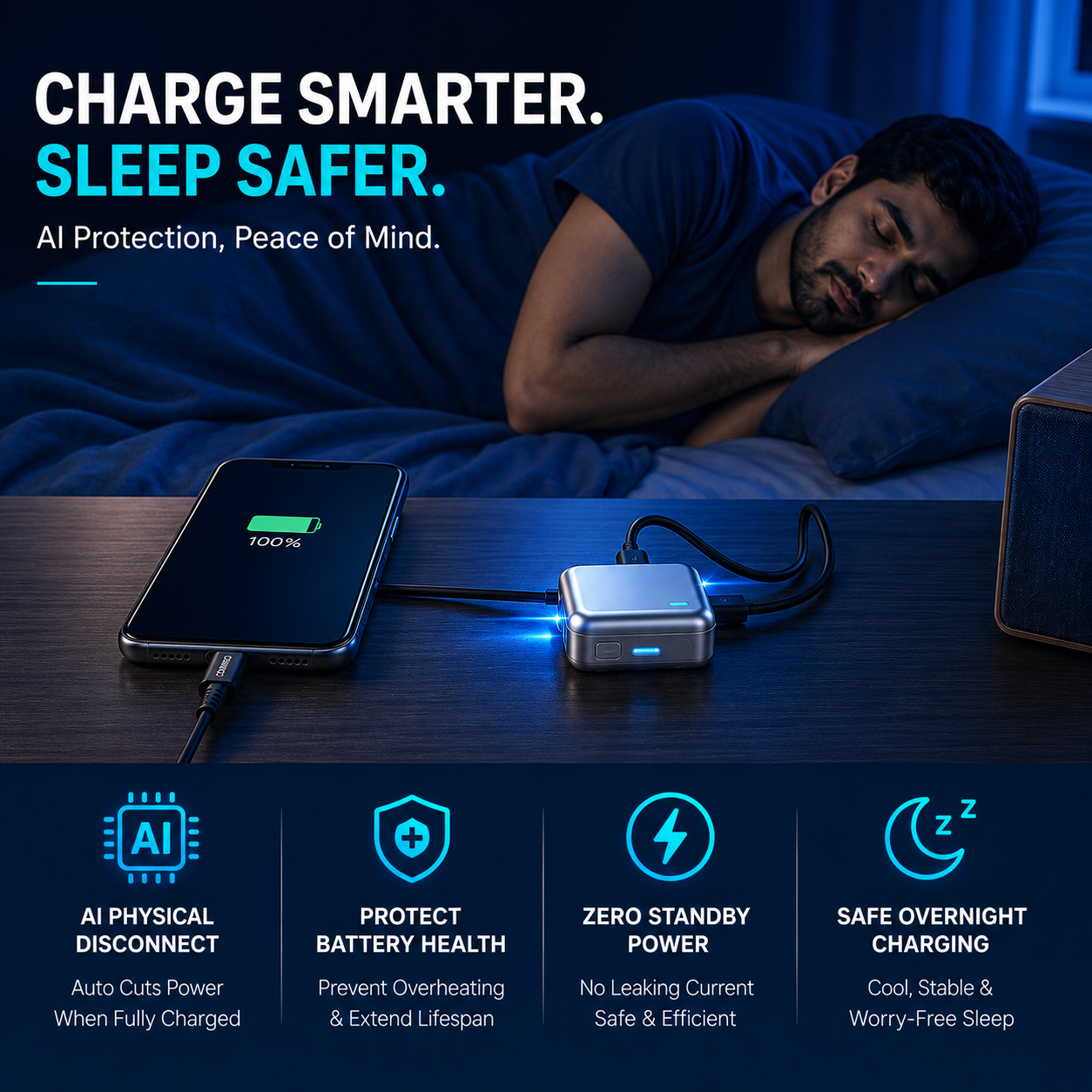 FastVolt™ - Smart Autopop AI Charger