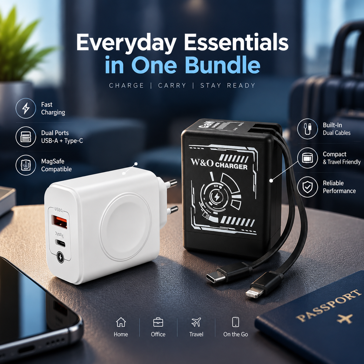 FastVolt™ Fast Charging Duo