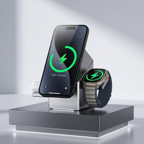 FastVolt™ - 3 In 1 Magnetic Wireless Charger