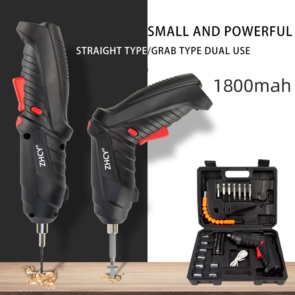 FastVolt™ Cordless Electric Screwdriver Set