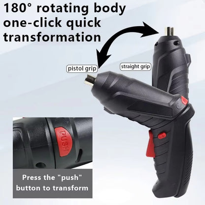 FastVolt™ Cordless Electric Screwdriver Set