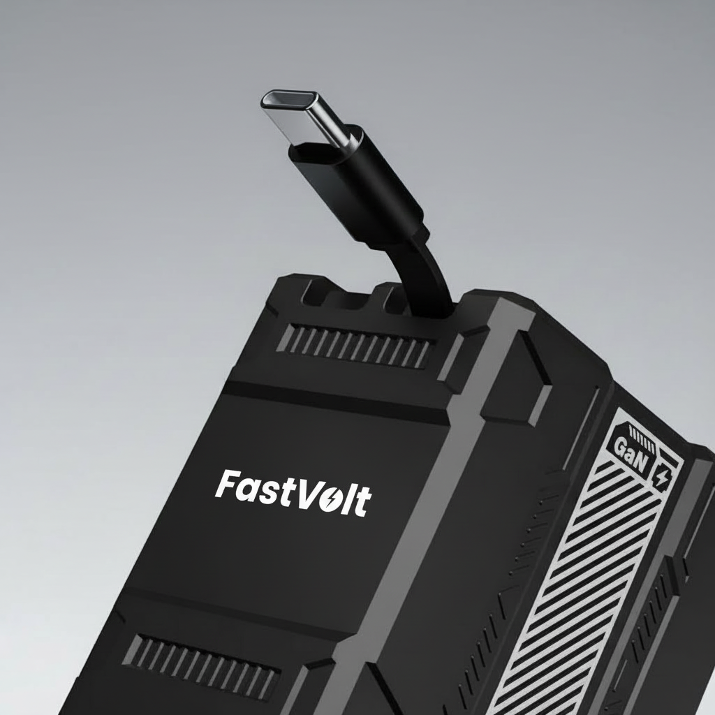 FastVolt 2 in 1 Charger Pocket Size - Travel Friendly Fast Charger Pakistan
