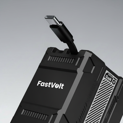 FastVolt 2 in 1 Charger Pocket Size - Travel Friendly Fast Charger Pakistan