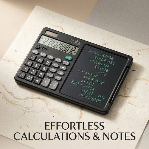 FastVolt™ - 2 In 1 Calculator & Writing Pad