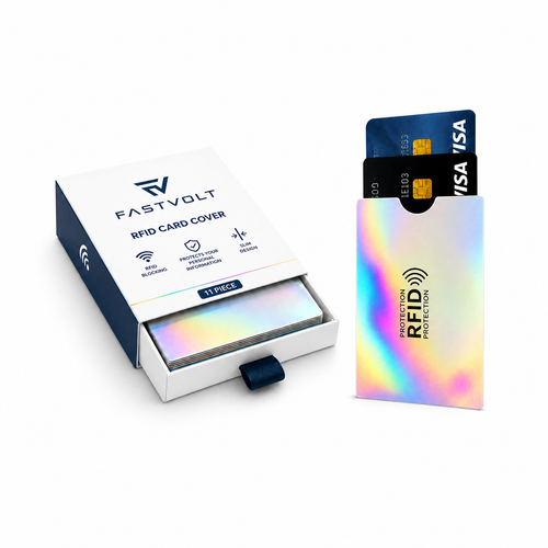 FastVolt™ Premium RFID Card Holder — (Box of 11)