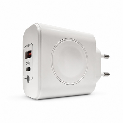 3-in-1 Magnetic Wireless Cordless PD USB-C Wall Charger