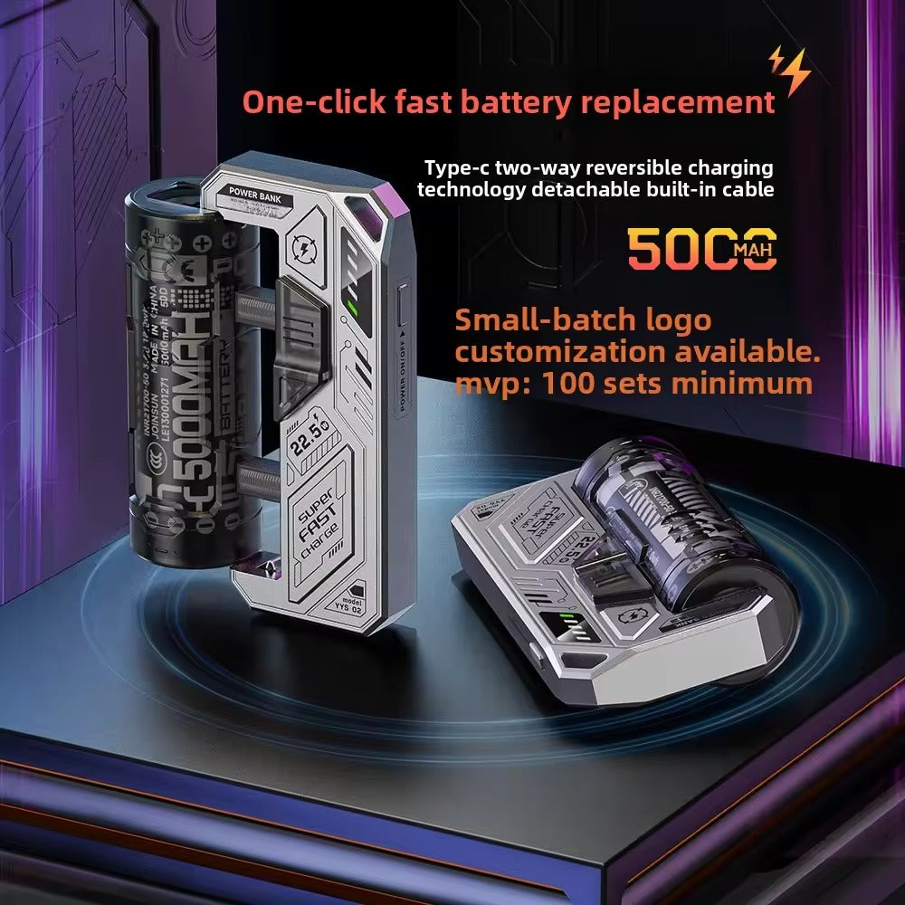 FastVolt™ 21700 Large-Capacity Mobile Power Charger