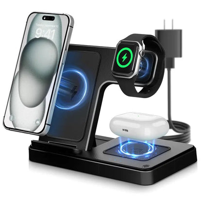 FastVolt™ Portable 3-in-1 Wireless Charger