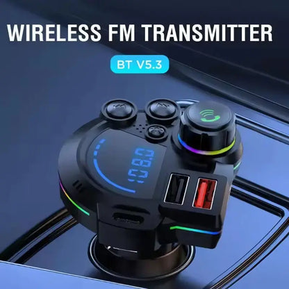 FastVolt AirLink™ 3 in 1 Bluetooth Car Adapter